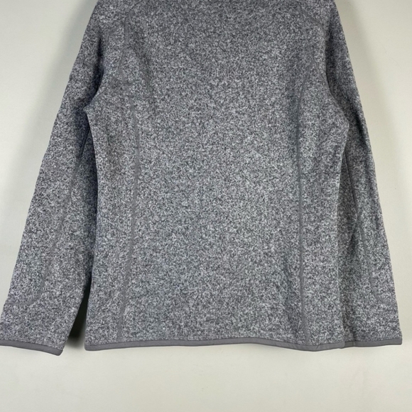 Patagonia 1/4 Zip Better Sweater Size L Heathered Gray - Picture 6 of 8